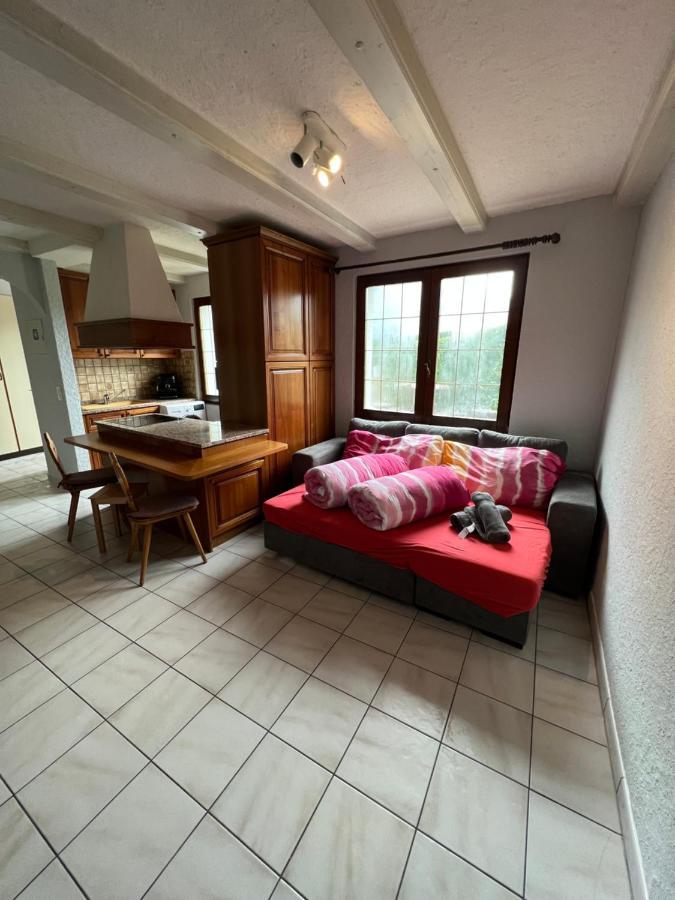Tiny Apartment With Amazing View, Garden & Terras Schattdorf 외부 사진